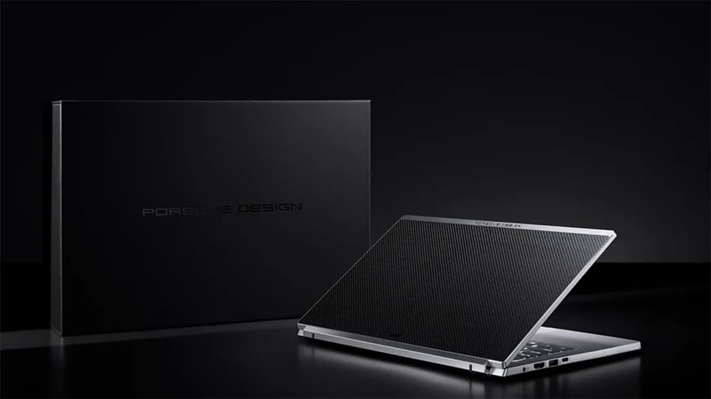 Porsche Design Acer Book RS i7 – Chiếc máy tính xách tay “tông xuyệt tông” với siêu xe Porsche 911